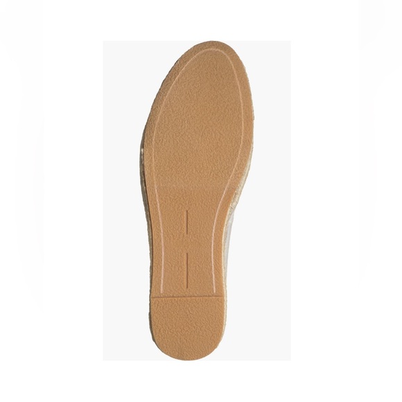 Dolce Vita Morgan Platform Flats Ivory Canvas Women’s 8 Wraparound Ankle Strap - Picture 12 of 14